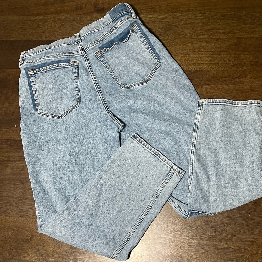 Abercrombie & Fitch Ankle Straight Ultra High Rise 33/16 - Picture 2 of 9